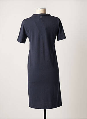 Rochie midi mâneci scurte mâneci scurte albastru TBS femeie
