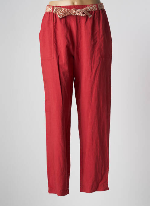 Pantalon drept portocaliu GRIFFON femeie