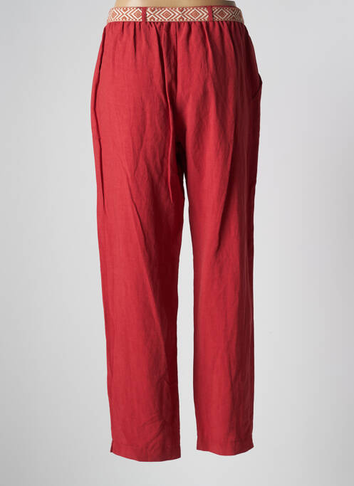 Pantalon drept portocaliu GRIFFON femeie