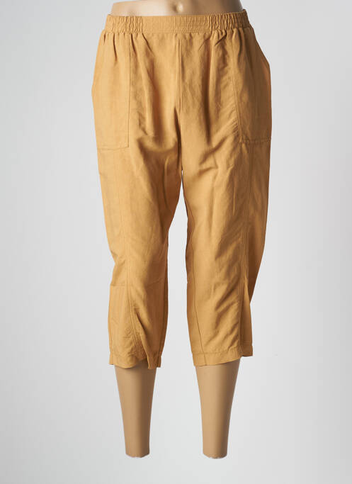 Pantalon trei sferturi galben GRIFFON femeie