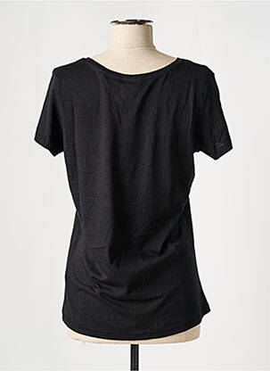 Tricou serigrafie mâneci scurte negru MADAME TSHIRT femeie