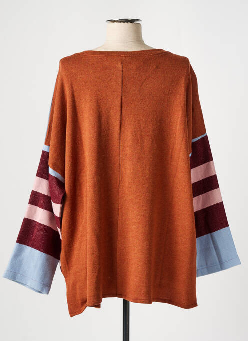 Pulover portocaliu MADE IN SENS femeie