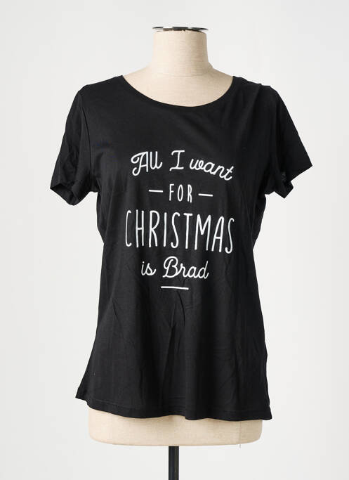 Tricou negru MADAME TSHIRT femeie