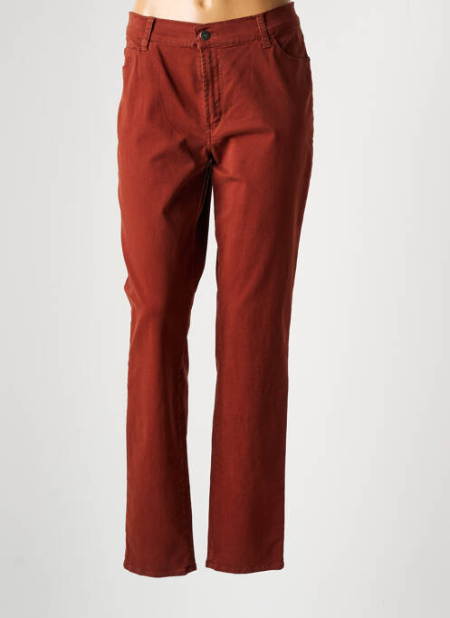 Blugi cu croială dreaptă maro PIONEER femeie