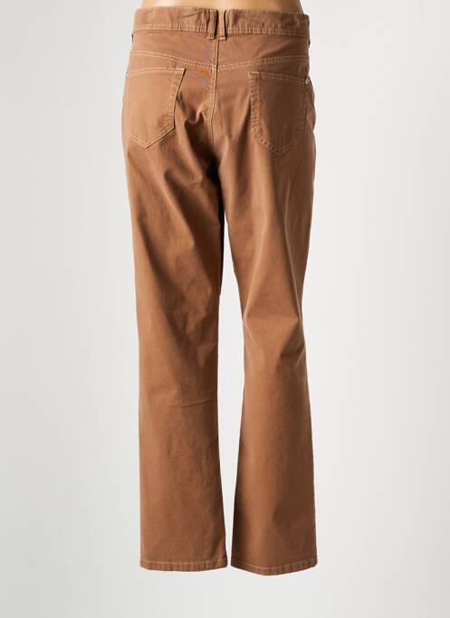 Blugi cu croială dreaptă maro CMK femeie