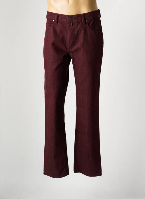 Blugi cu croială dreaptă roșu PIONIER bărbat