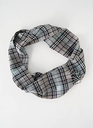 Eșarfă albastru RG512 fată