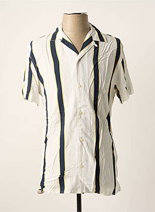 Cămașă cu mâneci scurte albastru JACK & JONES bărbat