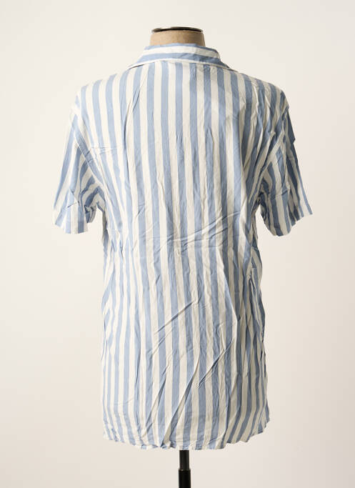 Cămașă cu mâneci scurte albastru JACK & JONES bărbat