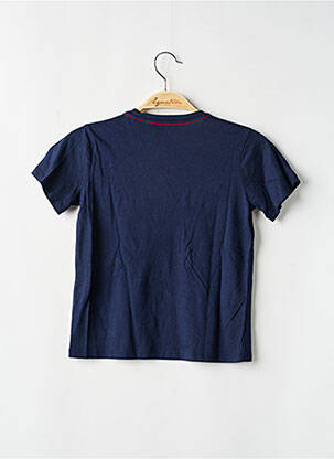 Tricou elasticitate mâneci scurte albastru GUESS băiat