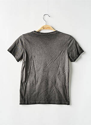 Tricou elasticitate mâneci scurte gri GUESS băiat