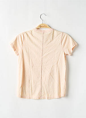 Tricou elasticitate mâneci scurte bej GUESS băiat