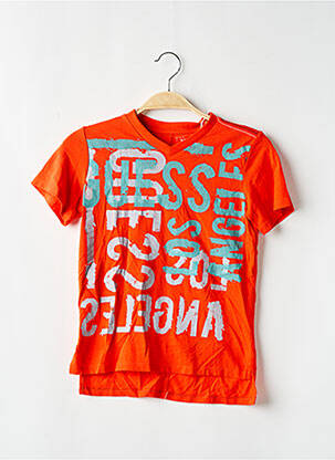 Tricou portocaliu GUESS băiat