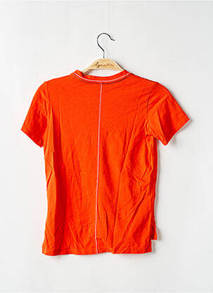 Tricou elasticitate mâneci scurte portocaliu GUESS băiat