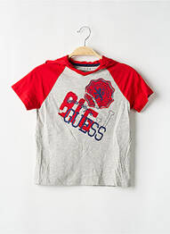 Tricou elasticitate mâneci scurte gri GUESS garcon