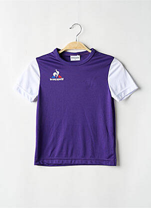 Tricou violet LE COQ SPORTIF băiat