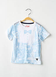 Tricou elasticitate mâneci scurte albastru GUESS garcon