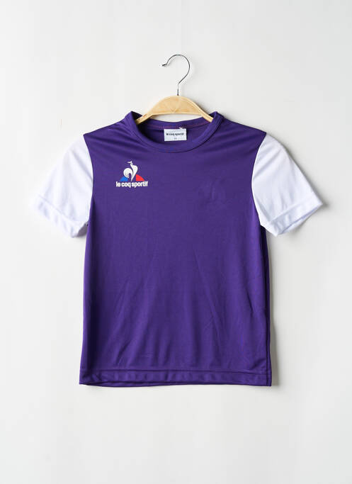 Tricou violet LE COQ SPORTIF băiat