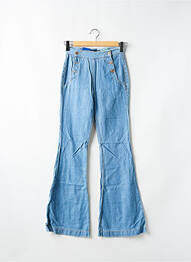 Blugi cu croială evazată talie înaltă talie înaltă albastru TRUSSARDI JEANS femme