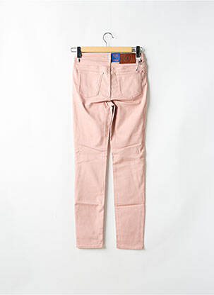 Pantalon slim conic mărime normală roz TRUSSARDI JEANS femeie