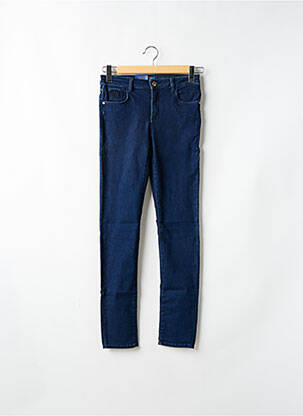 Blugi cu croială slim țesătură brută mărime normală albastru TRUSSARDI JEANS femeie