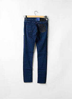 Blugi cu croială slim țesătură brută mărime normală albastru TRUSSARDI JEANS femeie