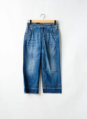 Blugi cu croială dreaptă albastru TRUSSARDI JEANS femeie