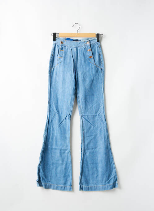 Blugi cu croială evazată albastru TRUSSARDI JEANS femeie