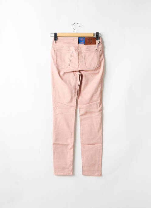 Pantalon slim roz TRUSSARDI JEANS femeie