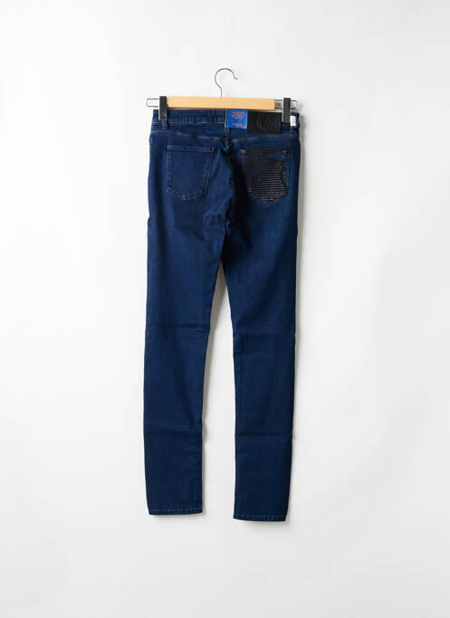 Blugi cu croială slim albastru TRUSSARDI JEANS femeie