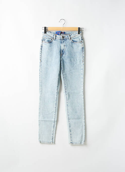 Blugi skinny albastru TRUSSARDI JEANS femeie