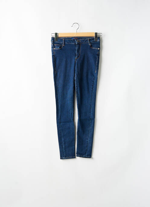Blugi skinny albastru TRUSSARDI JEANS femeie