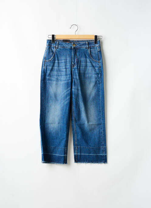 Blugi cu croială dreaptă albastru TRUSSARDI JEANS femeie