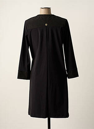 Rochie midi mâneci lungi mâneci lungi negru MC PLANET femeie