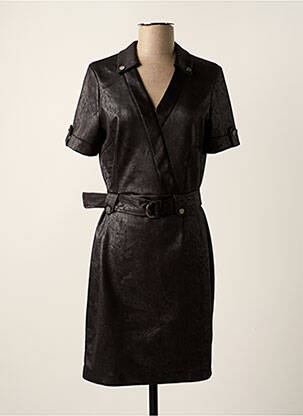 Rochie midi negru MISS TIC femeie