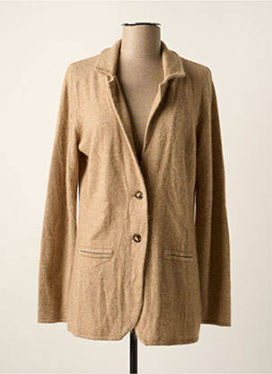 Vestă cu mâneci lungi bej FROGBOX femeie