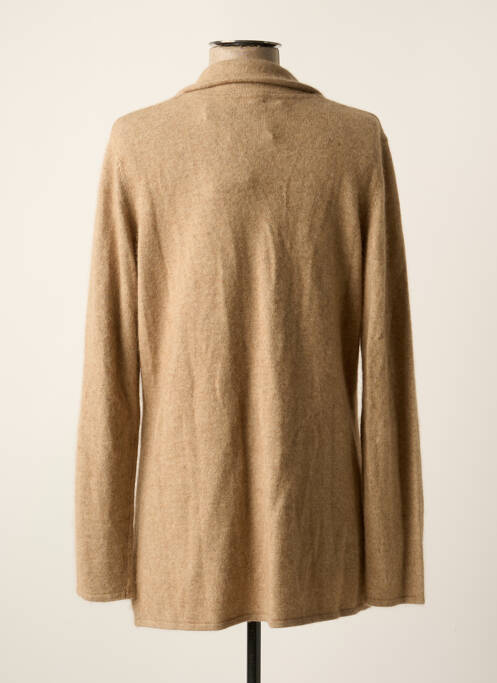 Vestă cu mâneci lungi bej FROGBOX femeie