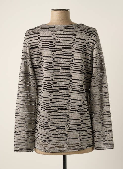 Top gri UN TEMPS POUR ELLE femeie