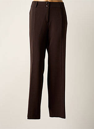 Pantalon drept maro KELLY femeie