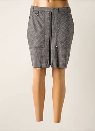 Fustă scurtă gri EVA KAYAN femeie