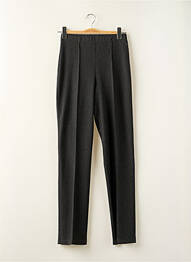Pantalon slim talie elastică talie înaltă gri FRANCE RIVOIRE femme