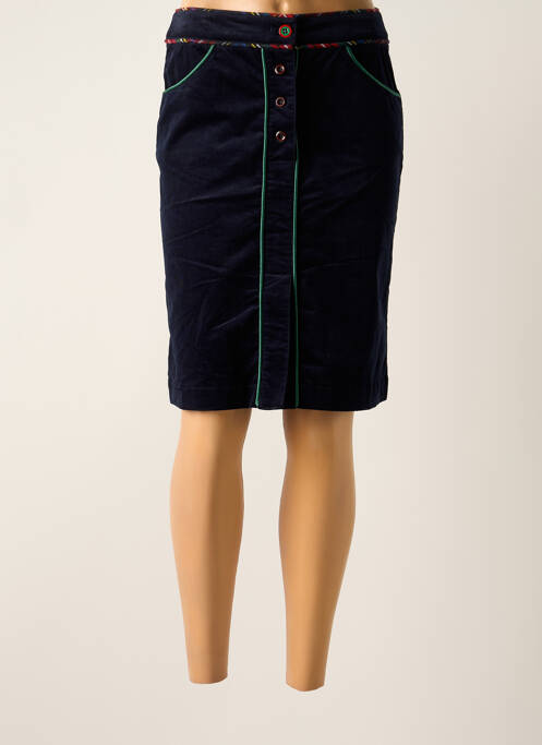 Fustă midi albastru POUPEE CHIC femeie