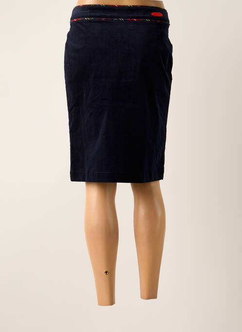 Fustă midi albastru POUPEE CHIC femeie