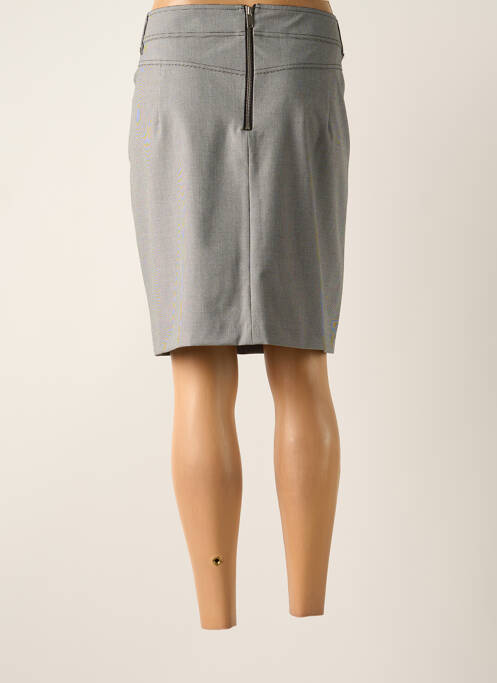 Fustă midi gri EVA KAYAN femeie