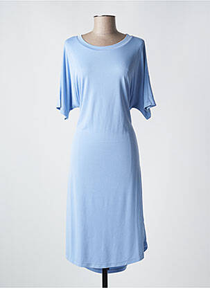 Rochie midi mâneci scurte mâneci scurte albastru RAGWEAR femeie