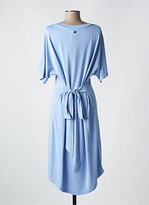 Rochie midi mâneci scurte mâneci scurte albastru RAGWEAR femeie