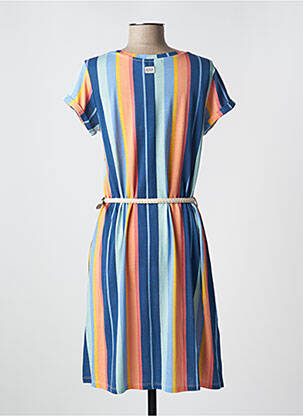 Rochie midi mâneci scurte mâneci scurte albastru RAGWEAR femeie
