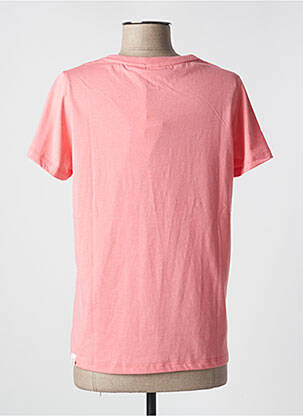 Tricou croială dreaptă mâneci scurte roz RAGWEAR femeie