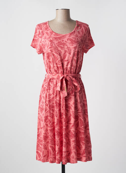 Rochie midi roșu RAGWEAR femeie