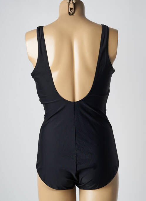 Costum de baie dintr-o singură piesă efect material satinat top sutien modelat negru YSABEL MORA femme